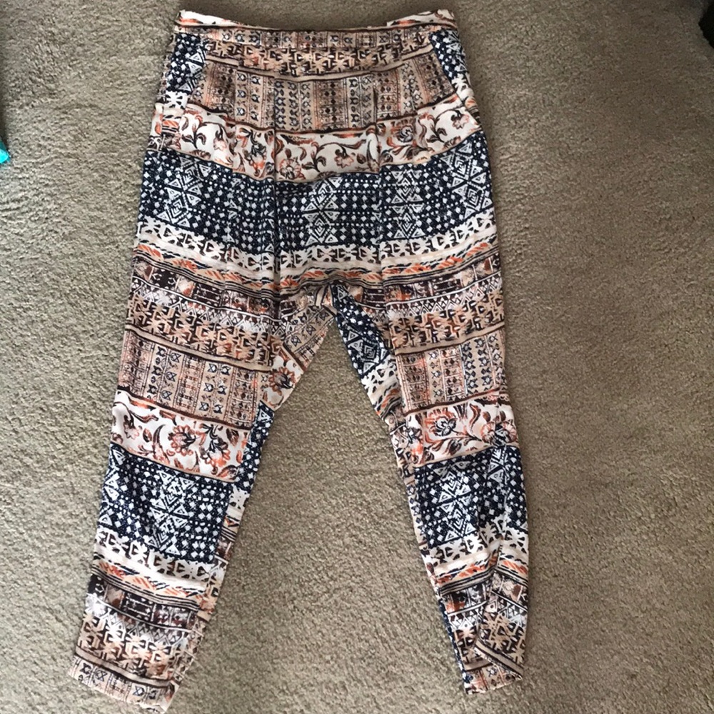 Harem tribal print pant